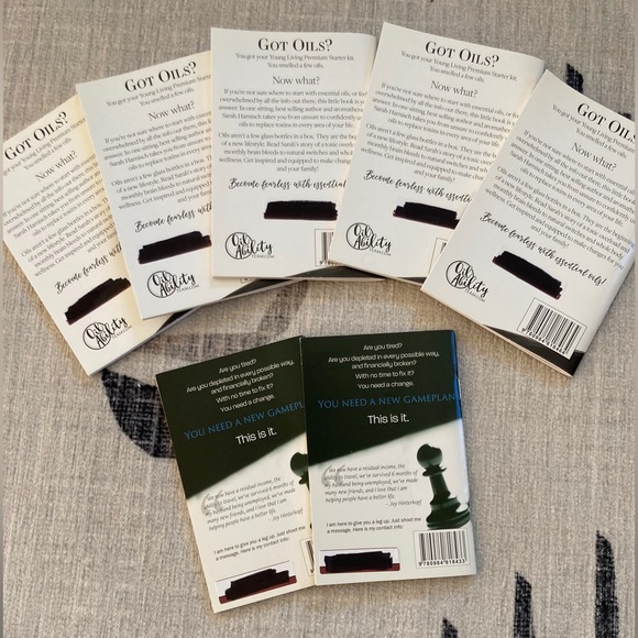 Sarah Harnisch Fearless and Your Gameplan mini books - Picture 2 of 4